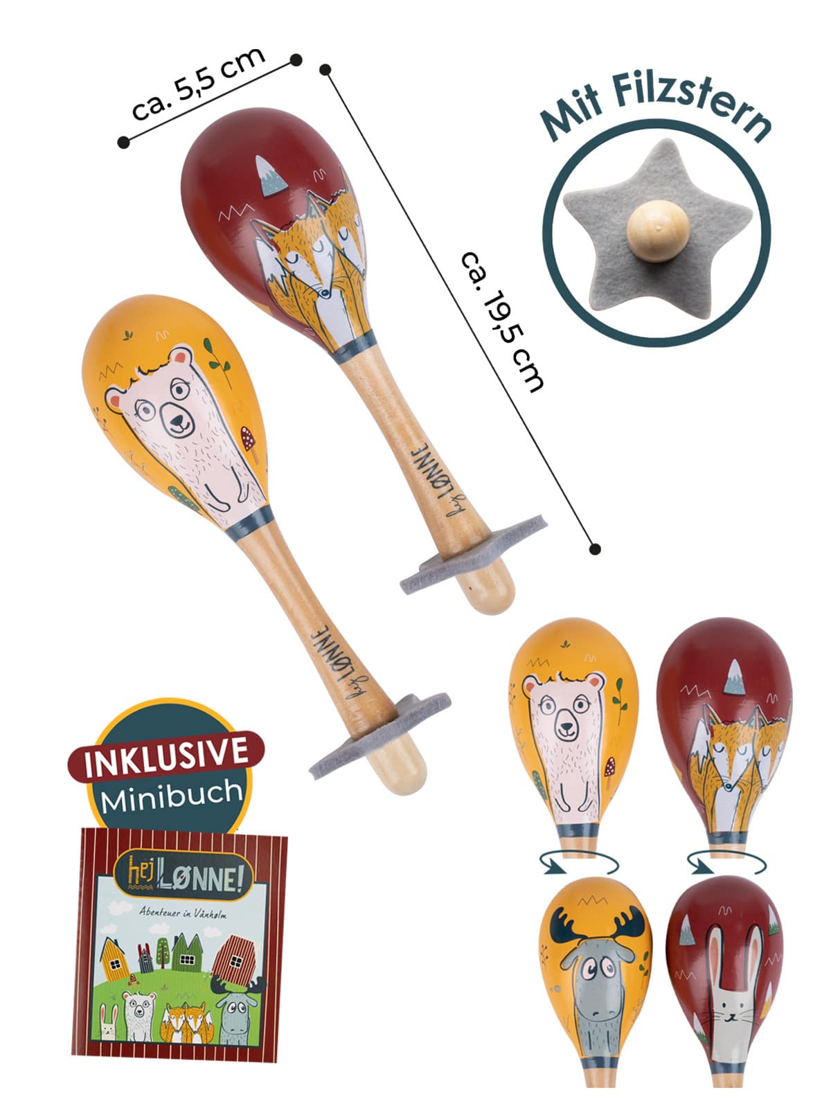 Holzrassel Baby Holzrassel Baby